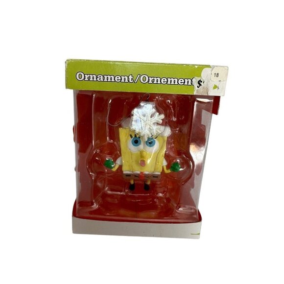 Sponge Bob Squarepants 2004 American Greetings Christmas Ornament NEW Boxed - Picture 1 of 5
